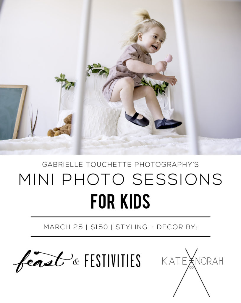 Winnipeg mini photo sessions for kids
