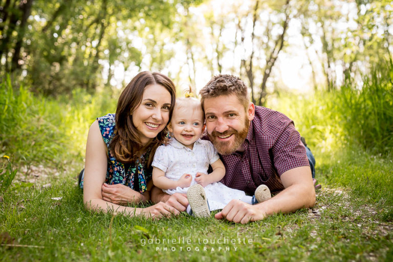 Clara is 1! Winnipeg Family Photography | Gabrielle Touchette Photography