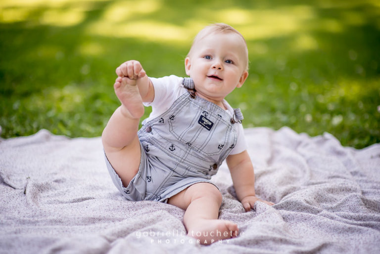 Ivan: First Birthday Photo Session | Gabrielle Touchette Photography