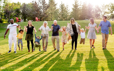 Multi-Family Photo Session at Sweet Petals Farm