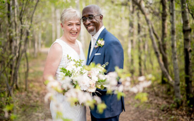 Barb and Malcolm’s Intimate At-Home Wedding in Winnipeg