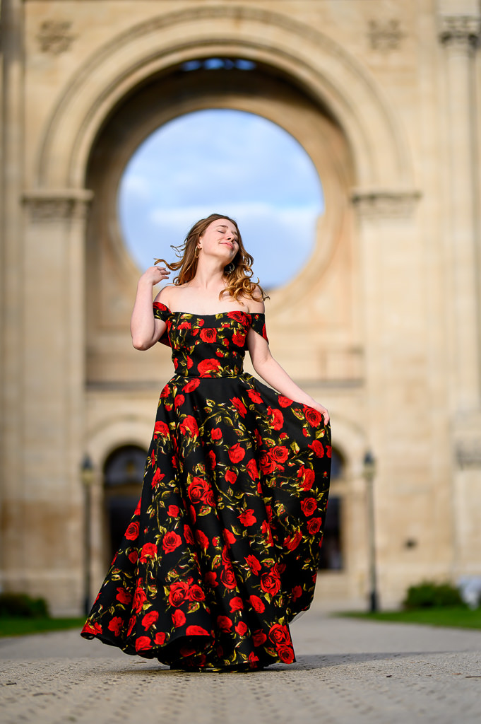 high school grad beauty portraits