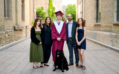 Xavier’s Winnipeg High School Grad Photo Session in the Exchange District