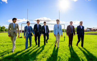 Group Grad Photo Session for 7 Winnipeg Graduates