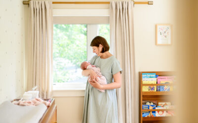 At-Home Newborn Session with Baby C