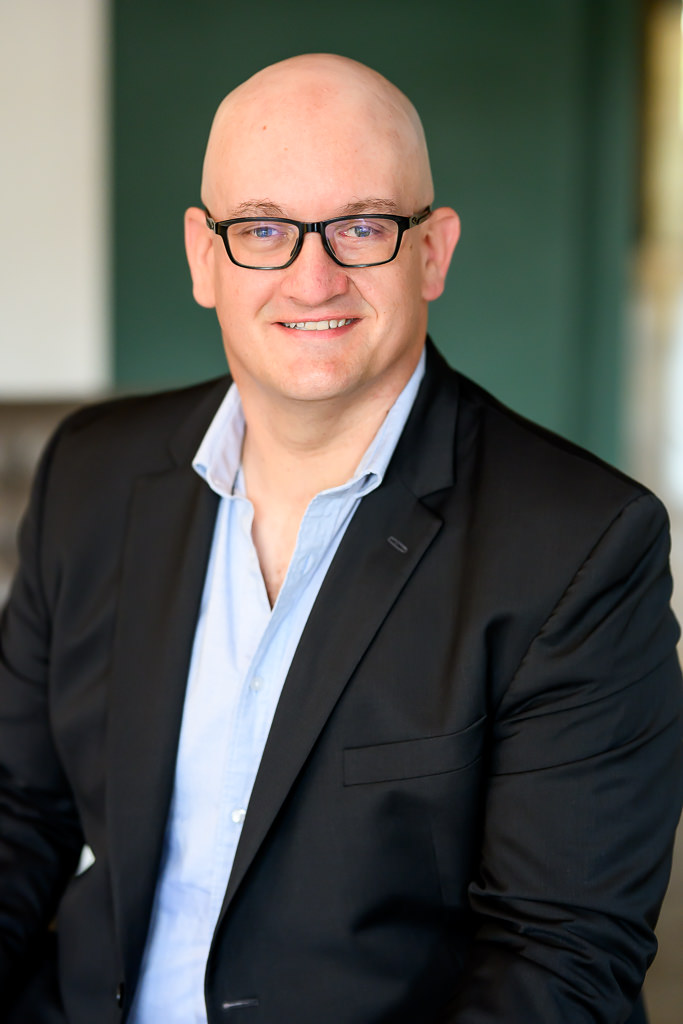 Professional headshot photography and branding portraits in Winnipeg on location.
