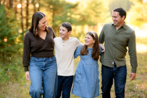 Fall family photo session with Winnipeg photographer