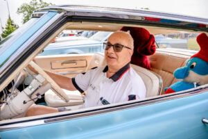 Documentary-style editorial photography of Manitoba classic car enthusiasts