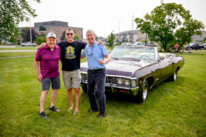 Portrait of a classic car enthusiast at a Winnipeg car show