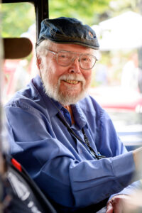 Portrait of a classic car enthusiast at a Winnipeg car show