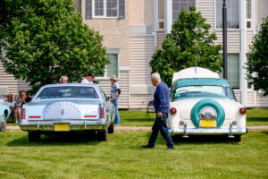 Magazine feature photography showcasing classic cars and their owners in Winnipeg