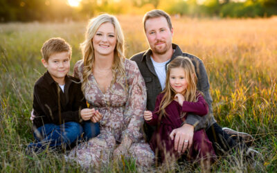 Sunset Family Photos at Birds Hill Park