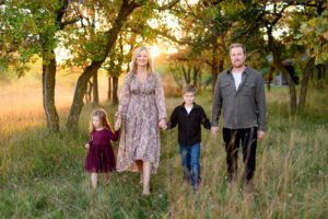 Family photos at Birds Hill Park in Winnipeg
